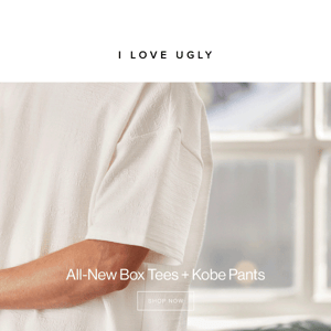 Introducing The Textured Box Tee + All-New Kobe Pants