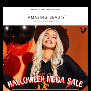 Halloween MEGA Sale Starts Now