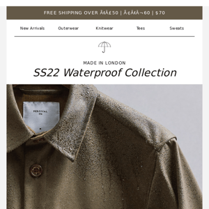 Waterproof Collection 💧 Made in England