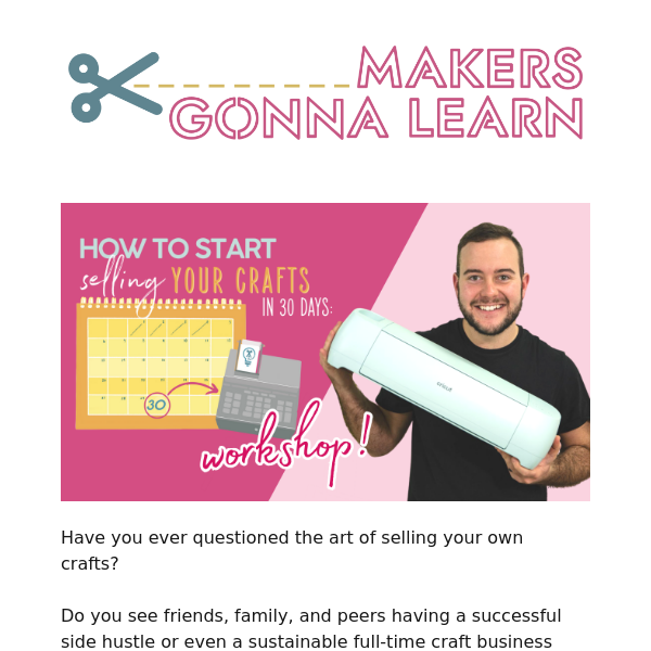 How to Start Selling Your Crafts in 30 DAYS or LESS EXPOSED!