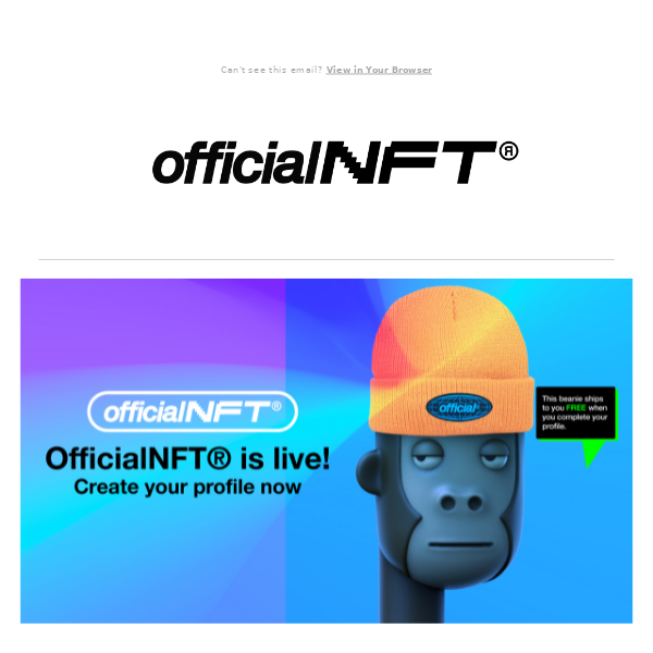 OfficialNFT Is Live!🚀