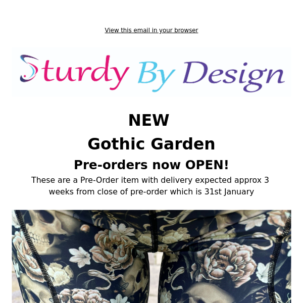 💛 NEW Gothic Garden pre-orders OPEN!