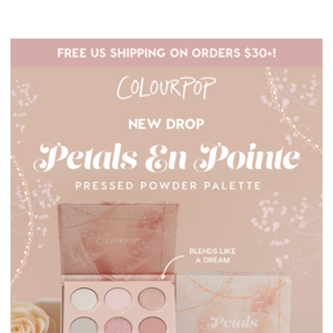 🩰 NEW! Petals En Pointe Palette 🩰