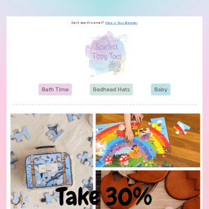 Take 30% off all Puzzles