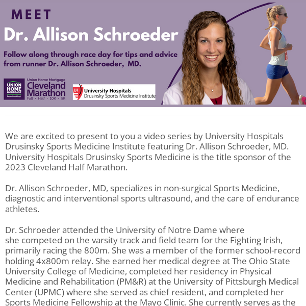 Meet Dr. Allison Schroeder  ﻿   ﻿ 