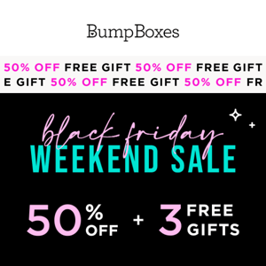 Black Friday weekend sale is ON!!