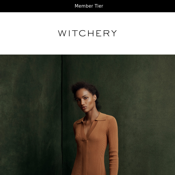 Witchery top knit dress