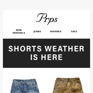 It's Officially Shorts Weather!