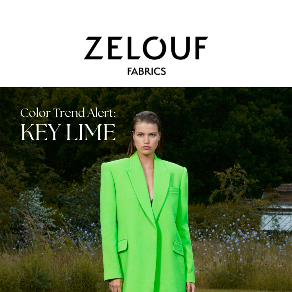 Color Trend Alert: Key Lime