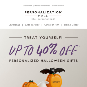 Halloween Sale | 40% Off Treat Bags & Décor