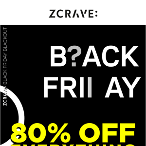 BLACK FRIDAY is here with 90% OFF!