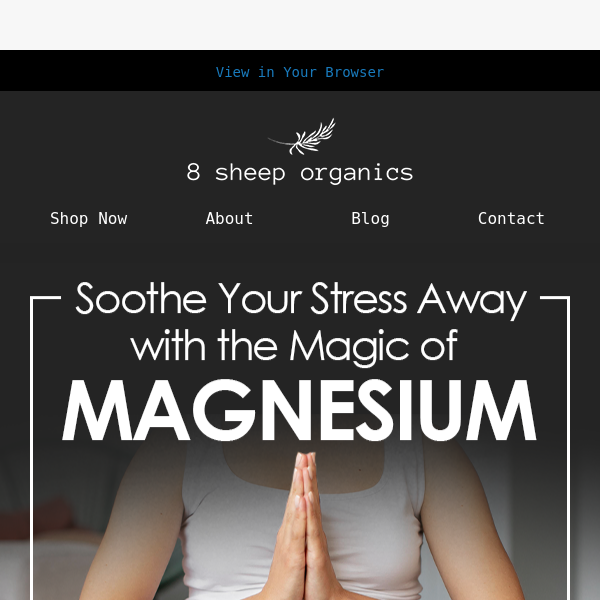 Soothe Your Stress Away with the Magic of Magnesium 🌿