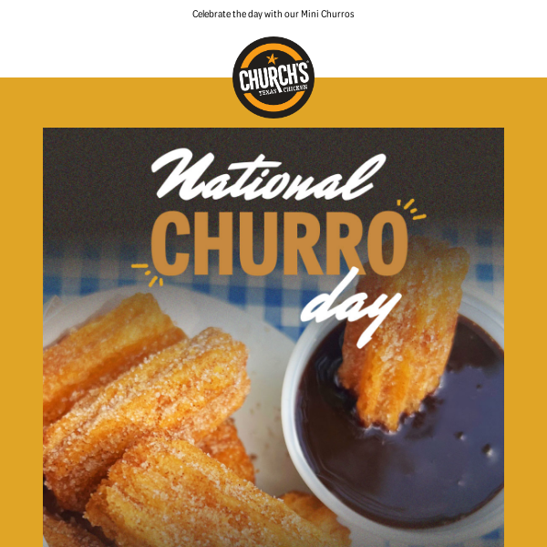 National Churro Day 🥳