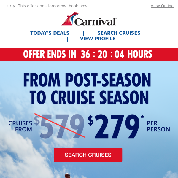 Kick Off The Big Game With Cruises From $279! 🏈🤩🛳️