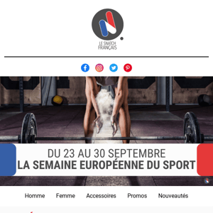 LA SEMAINE EUROPÉENNE DU SPORT🇪🇺 AVEC LE SNATCH FRANÇAIS🇫🇷