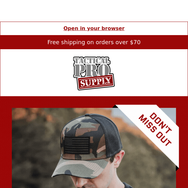 This FREE Army Camo Snapback belongs to you!! 🤩