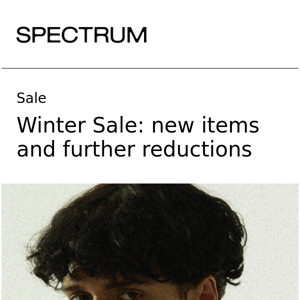 Winter Sale: new items added and further reductions