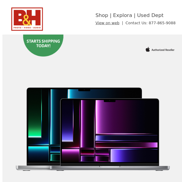 Shipping Today: The New Apple MacBook Pro & Mac Mini with High Performance M2 Chip