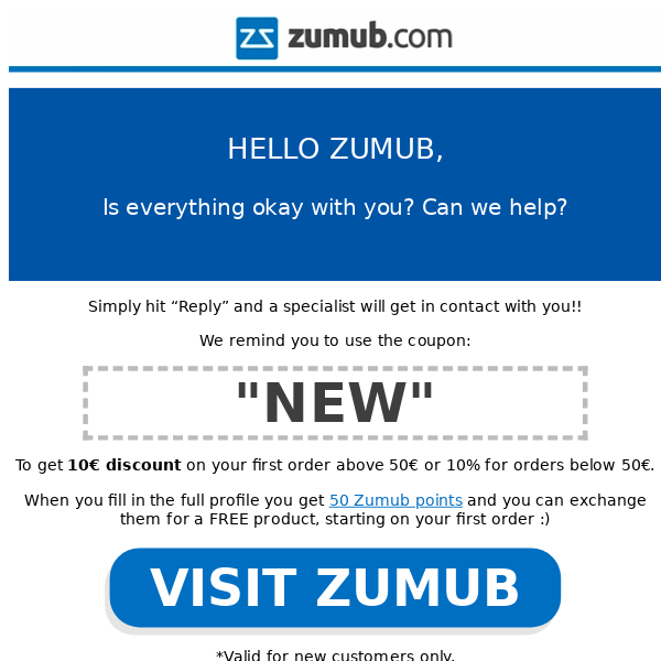 Zumub, Zumub is here to help
