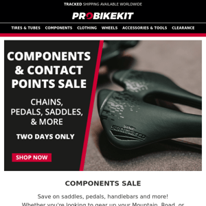 Components Sale on Now!