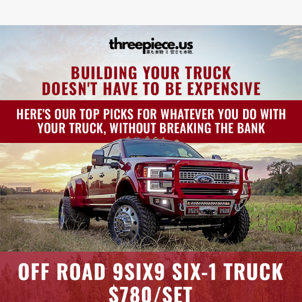 Building Your Truck Doesn't Have To Be Expensive