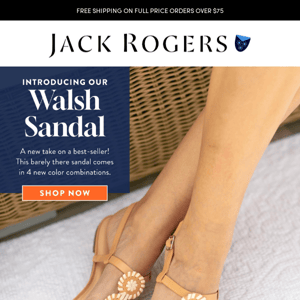 Something New: The Walsh Sandal