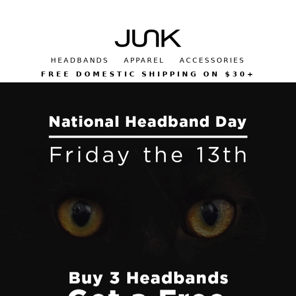 Ends Tonight! Buy 3 Headbands Get A Free Mystery Headband Ends October 15th Midnight PST