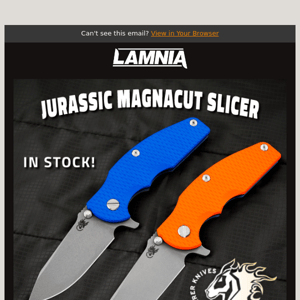 Hinderer | Jurassic Magnacut Slicer IN STOCK!