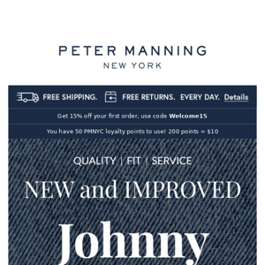 NEW and IMPROVED Johnny Jeans are here!