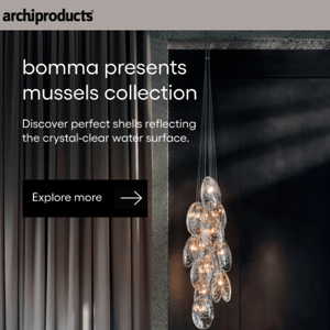 Bomma: bright constellations with an organic aesthetic. New collection Mussels