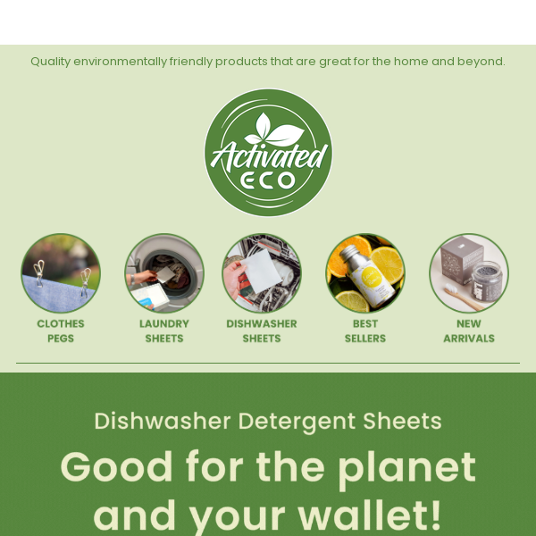 🌿💪 Dishwasher Detergent Sheets for the win!