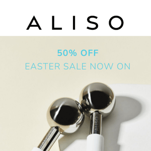 EASTER SALE - Treat yourself with 50% OFF 🐰 CODE: EASTER50