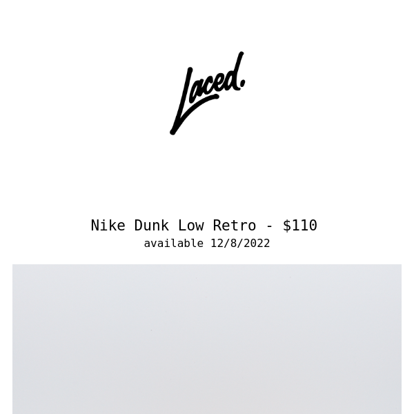 Nike Dunk Low Retro - Available TOMORROW