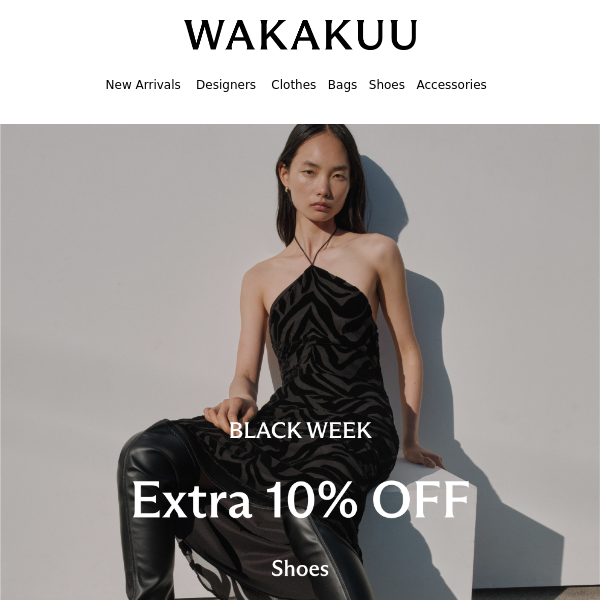 ONLY FOR TODAY - Extra 10% OFF on all Shoes