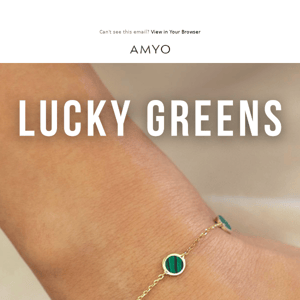 Lucky Green Gemstones 🍀