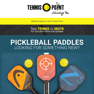 Shop New Pickleball Paddles, Shoes, and More!