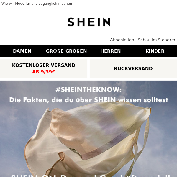 SHEINTHEKNOW : Die Fakten, die du über SHEIN wissen solltest - SHEIN Germany