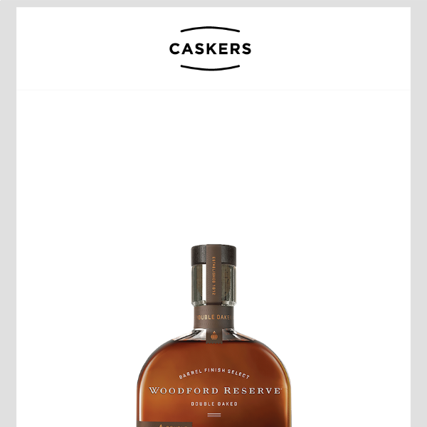 [FREE SHIPPING] Woodford Reserve Double Oaked Bourbon 🥃