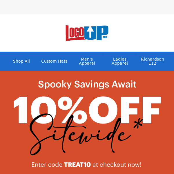Spooky Savings Await 👻 10% Off Sitewide