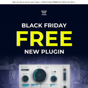 This Black Friday: FREE NEW Plugin