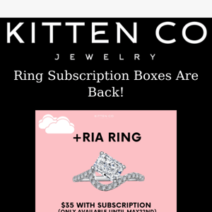 THE RING SUBSCRIPTION BOX IS BACK! 🔥