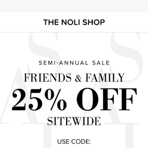 25% Off: You're Invited 💌