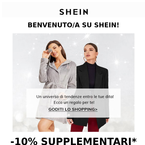 Benvenuto/a su SHEIN! - Shein Italy