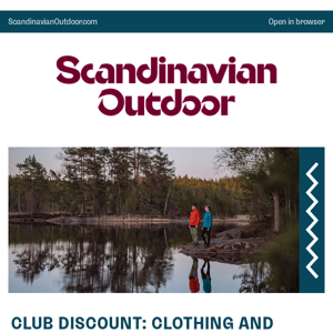 Club Discount: Clothing and shoes 20% OFF