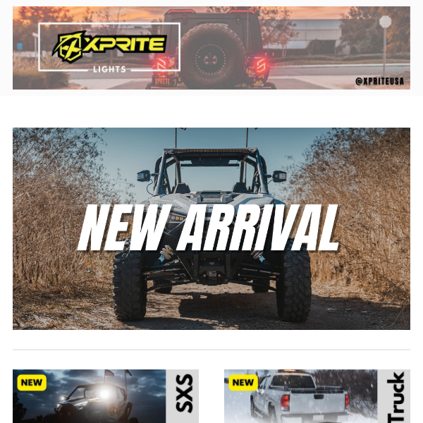 New Products for 4x4 & SxS!