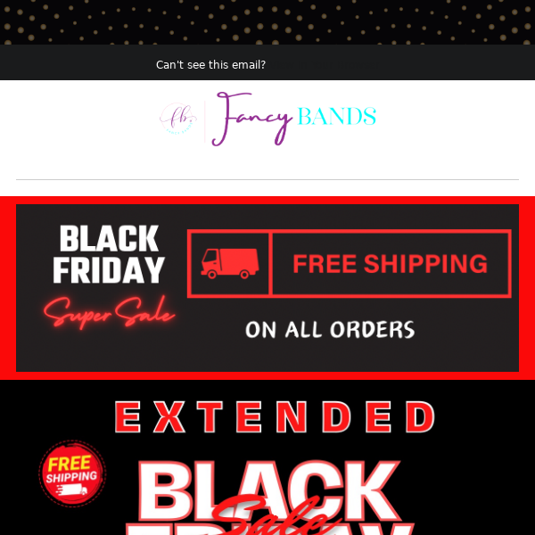 ⚫️ ❌ Black Friday EXTENDED!