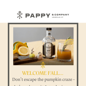 Welcome Fall! Pumpkin cocktail season has arrived🍁