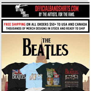 NEW: See The Beatles 2023 Merch Collection ✌️