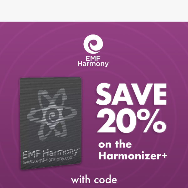 Exclusive 20% Off the Fan-Favorite Harmonizer+