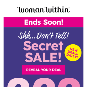 💬 Psst… Want In On Our Secret Sale?! Open Now!